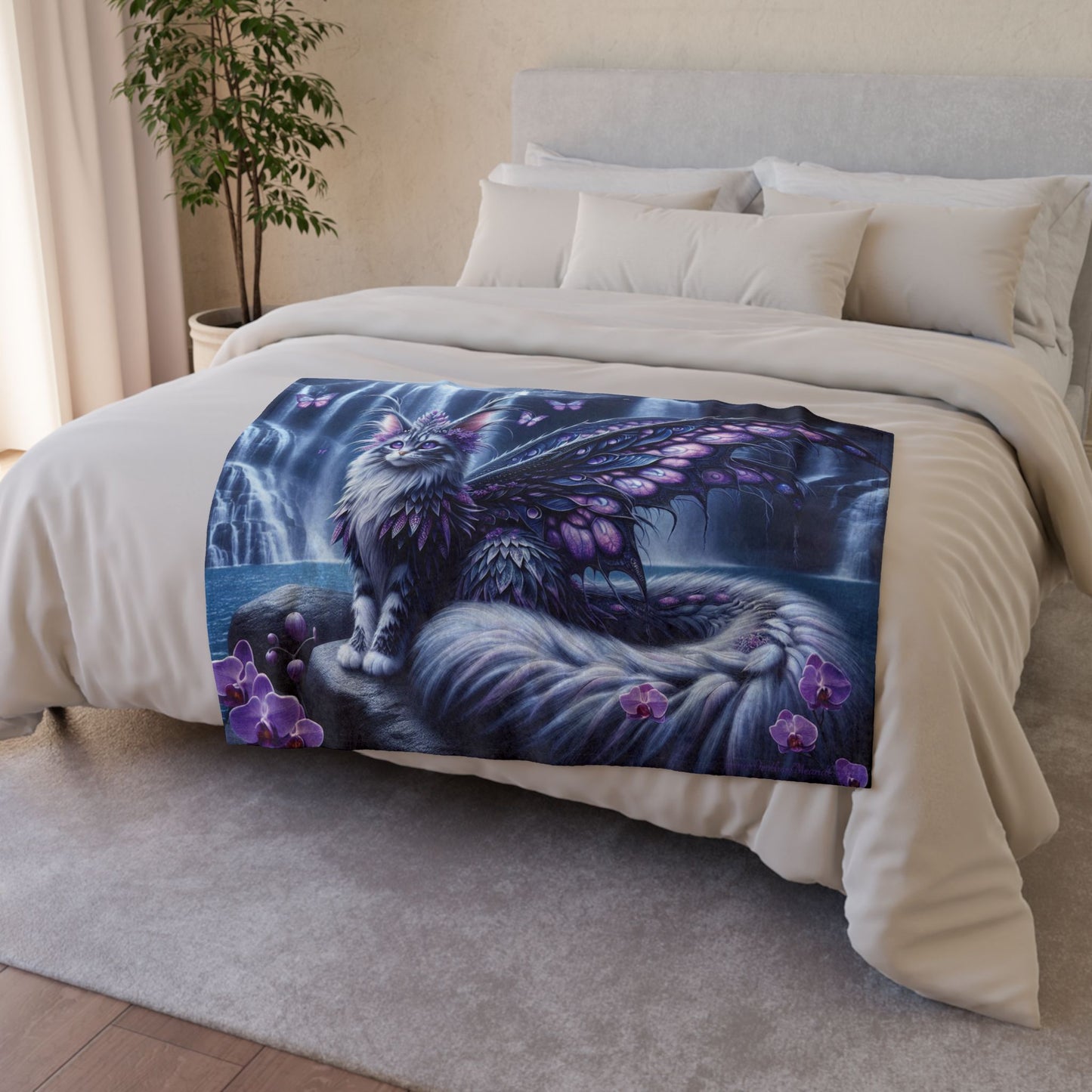 Unique Butterfly Wing Cat Fantasy