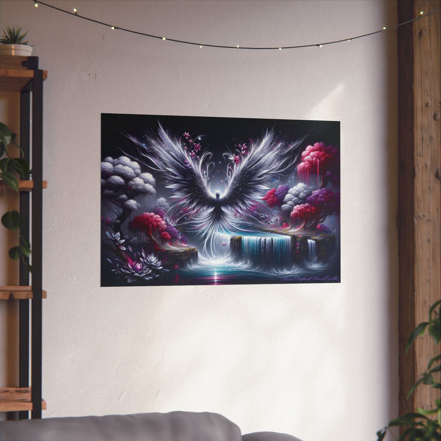 Mythical Phoenix Wall Art